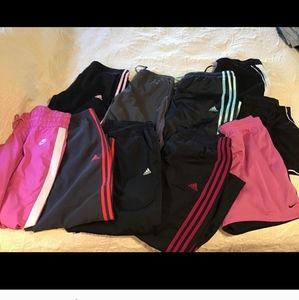 Capri wind pants and sweats